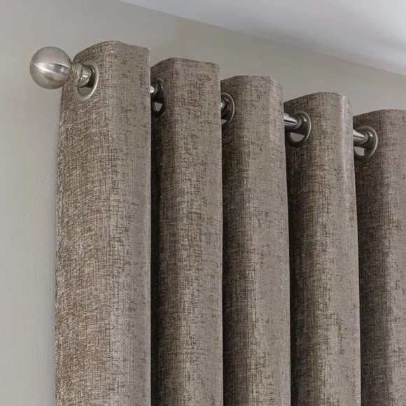 Chenille Eyelet Curtains (Blackout Available) 1