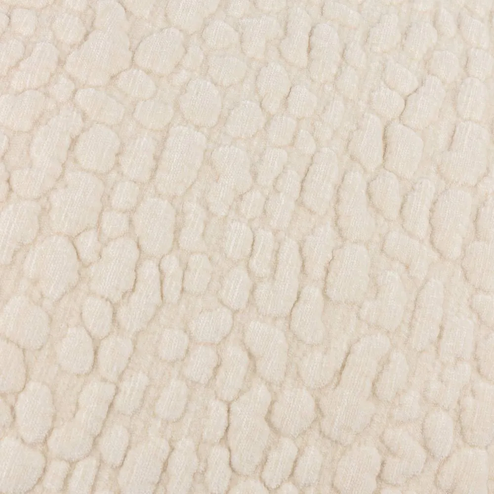 Yard Pebble Textured Chenille Cushion in Natural 5
