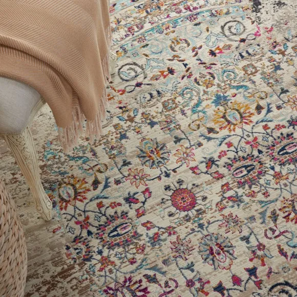 Vintage Kashan 2 Round Rug 5