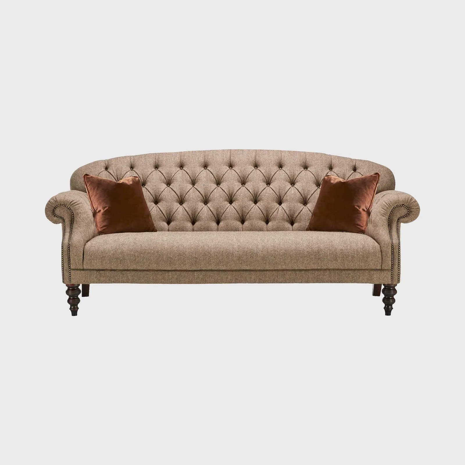 Tetrad Arbroath Grand Sofa, Brown Fabric | Barker & Stonehouse 6