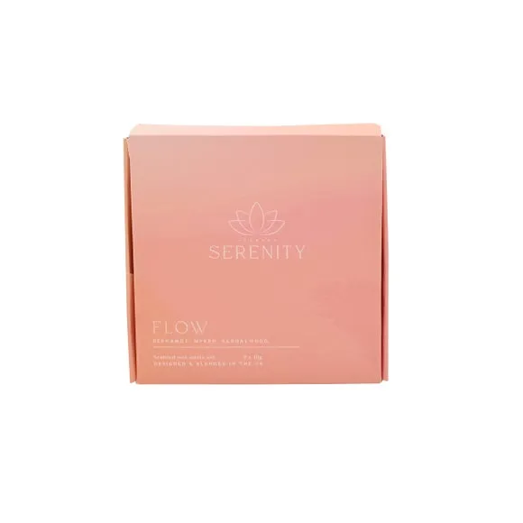 Serenity Flow Set of 9 Bergamot Myrrh & Sandalwood Wax Melts 4