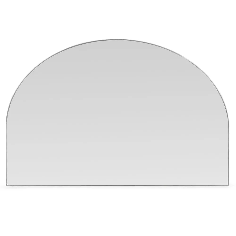 Heal's Fine Edge Mirror Over Mantle Silver 90x60cm 3