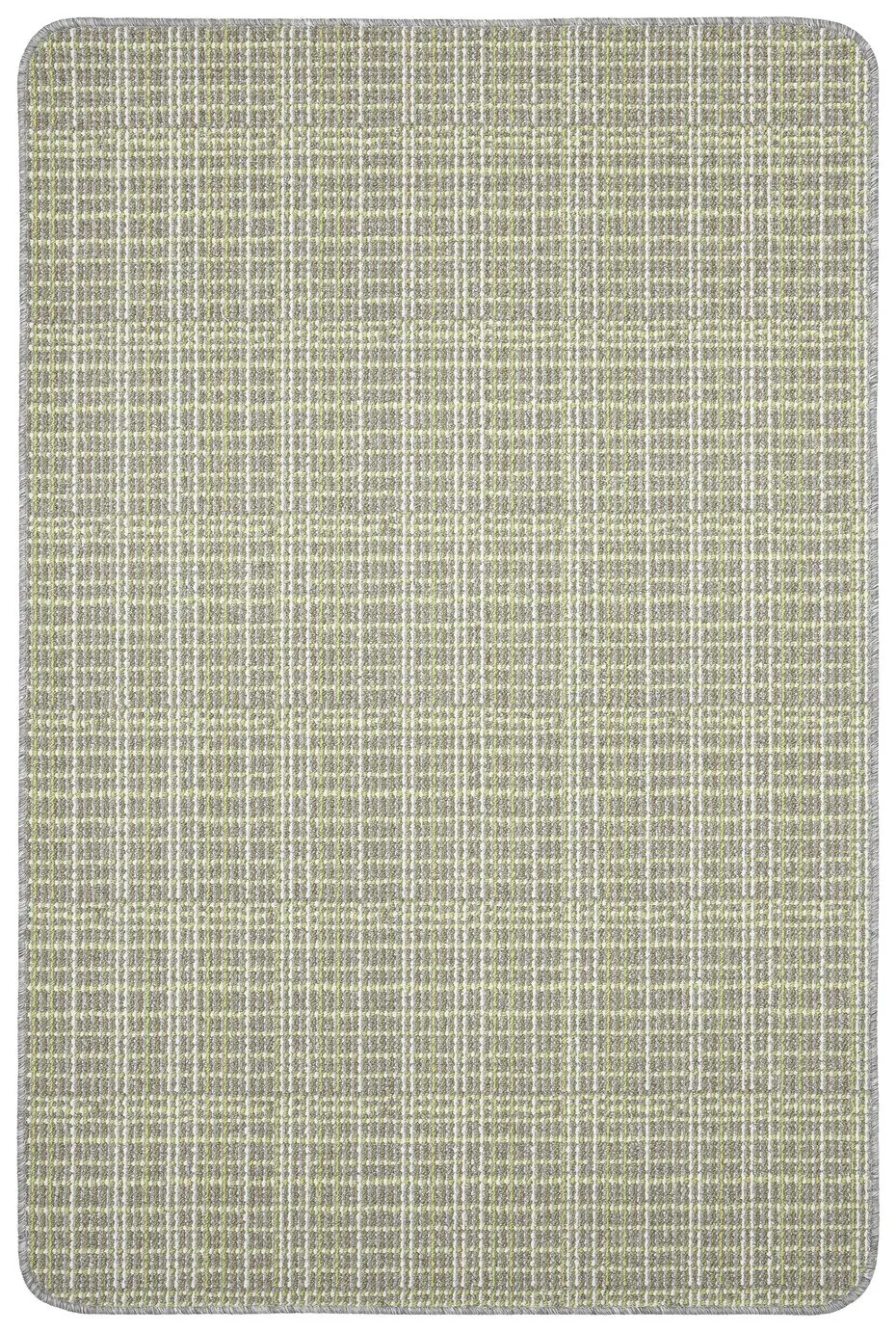 Dandy Warren Short Pile Rug - 150x100cm - Grey Lime
