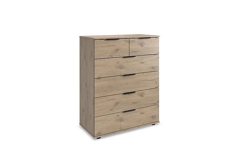 Antoni 6 Drawer Nordic Oak Chest