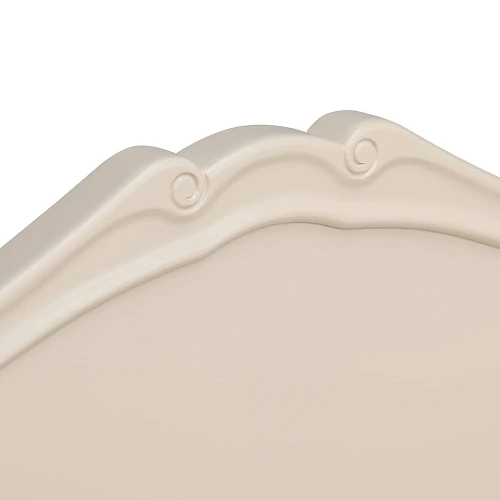 Statement Furniture Juliette French Style 3ft Single Bed with Wooden Headboard in Ivory 3