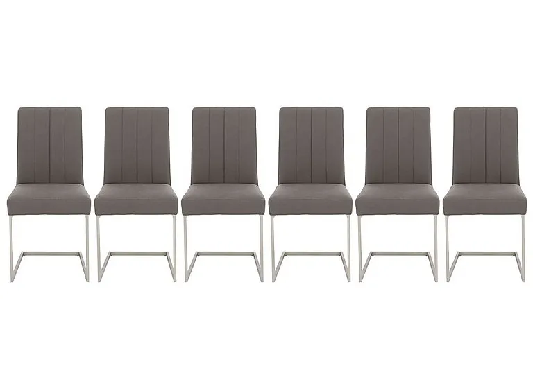Grigio Set of 6 Dining Chairs