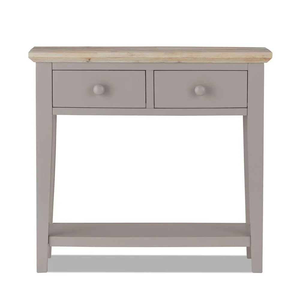 Statement Furniture Florence Console Table with 2 Drawers in Taupe 4