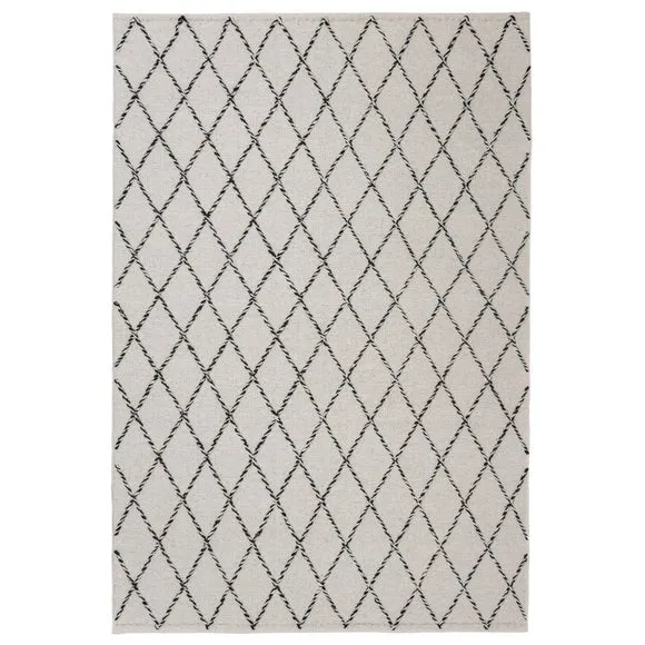 Seb Diamond Wool Rug 5