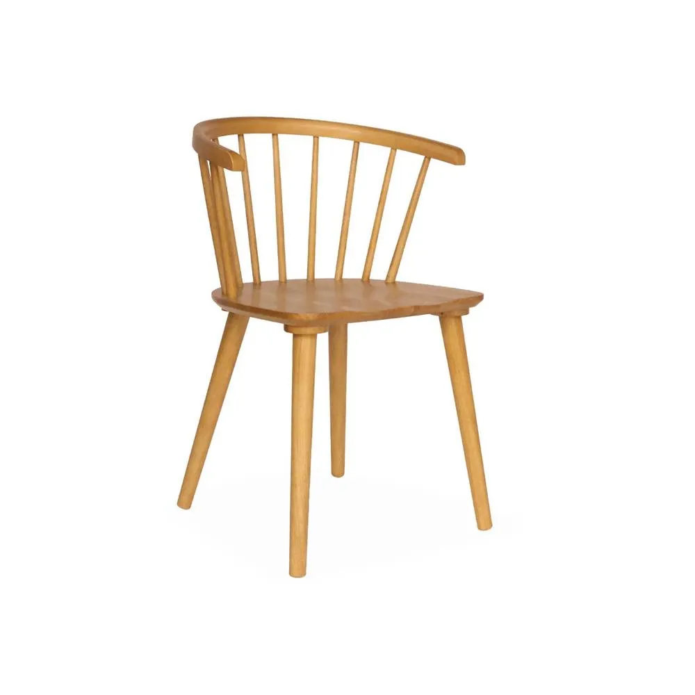 sweeek Set of 4 wooden & plywood chairs in Beige 6