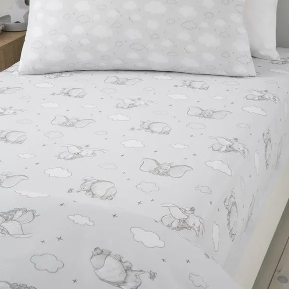 Set of 2 Disney Dumbo Dreamland Fitted Sheets