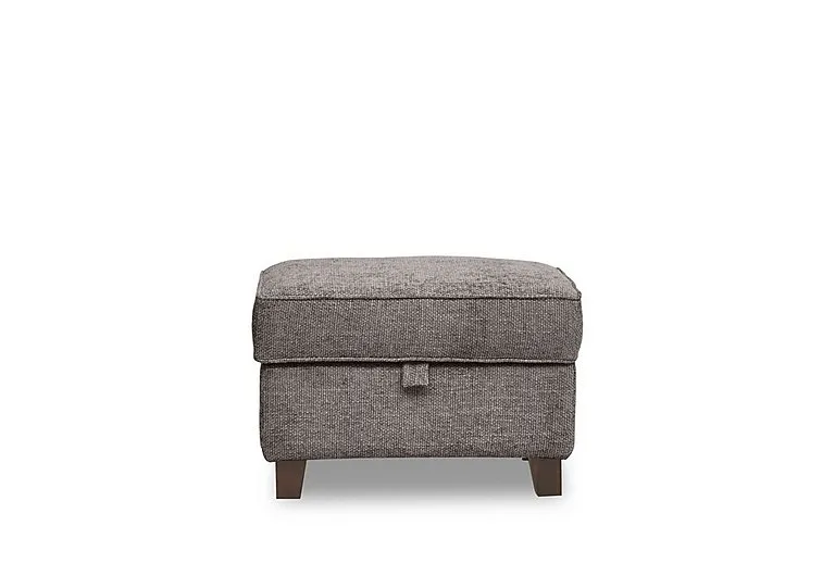Tabitha Storage Footstool - Mocha
