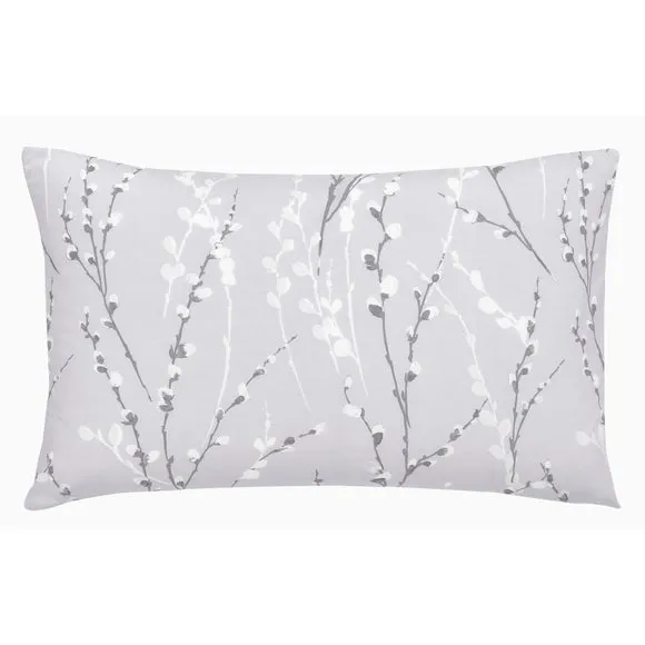 Belle Grey Standard Pillowcase Pair 3