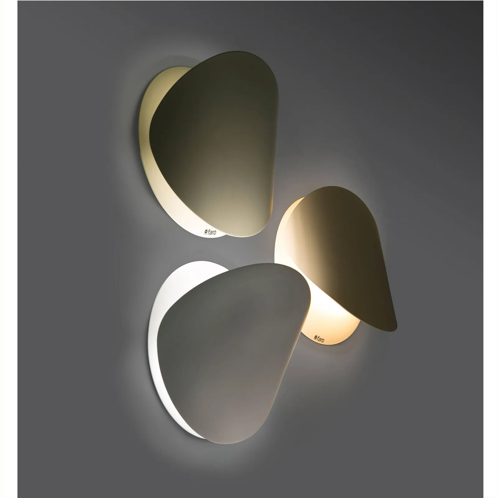 Netlighting Ovo Adjustable 1 Light Indoor Small Wall Light White 2
