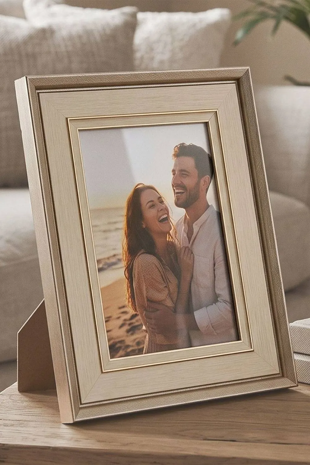 Homescapes Champagne Gold Picture Frame - 4 x 6" 2
