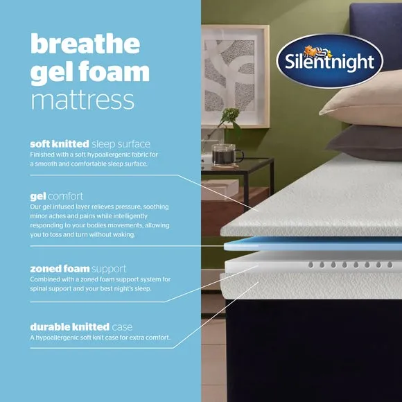 Return - Silentnight Rolled Gel Mattress, Single 2