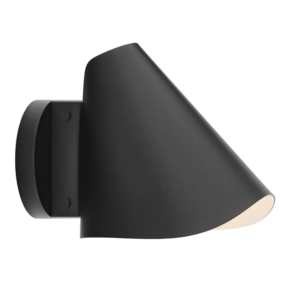 &Tradition Bonnet Wall Light Black 2