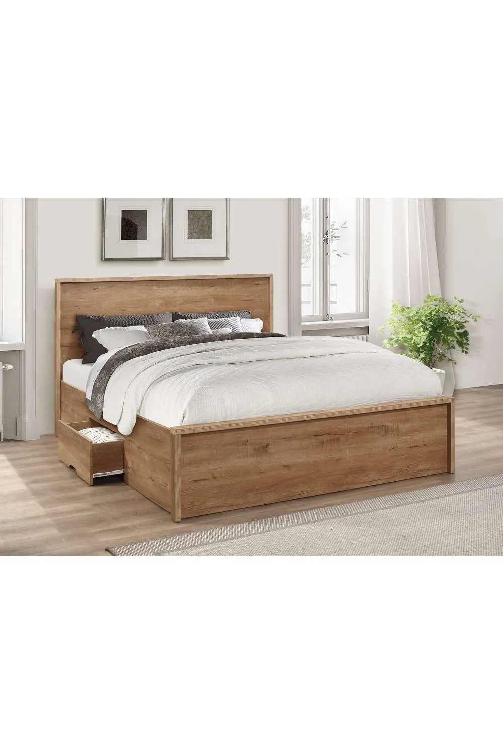 Birlea Stockwell Bed in Brown