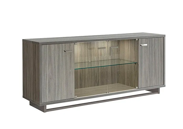Venezia 4 Door Sideboard with 2 Glass Doors