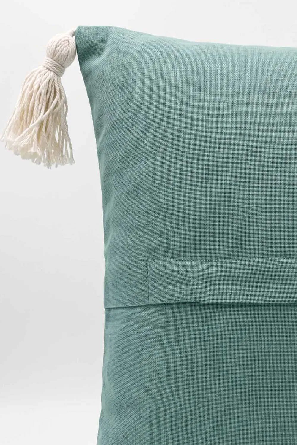 Homescapes Blue Palm Tree Cushion, 45 x 45cm 4