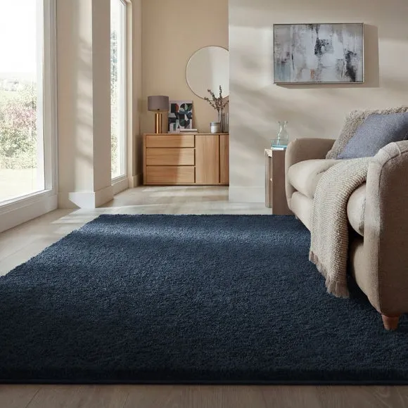 Sheen Shaggy Rug 1