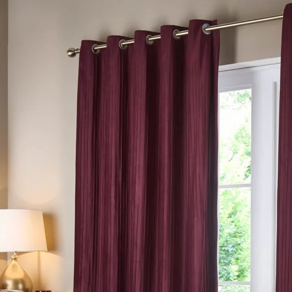 Paoletti Corinthian Eyelet Curtains 1