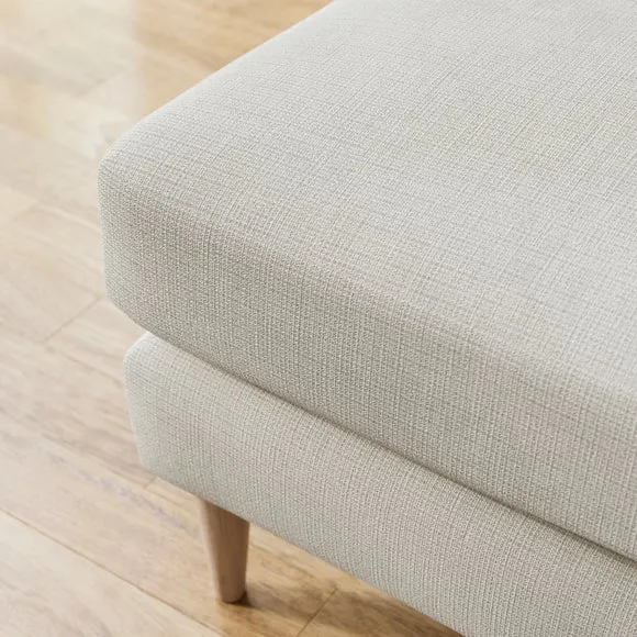 Sven Soft Texture Chenille Footstool 4