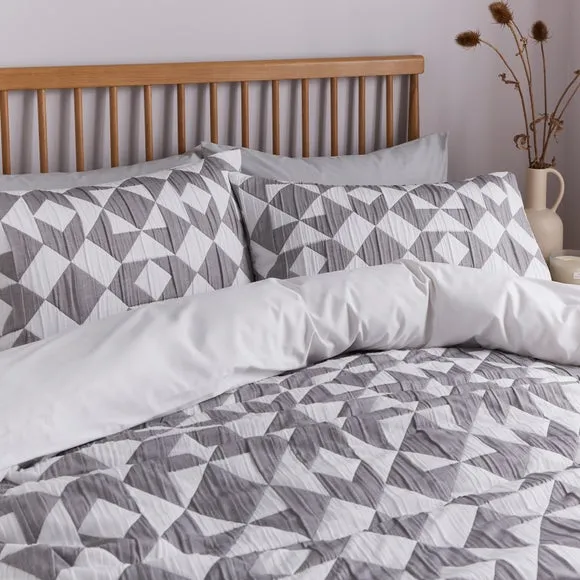 Finn Geo Duvet Cover & Pillowcase Set 4