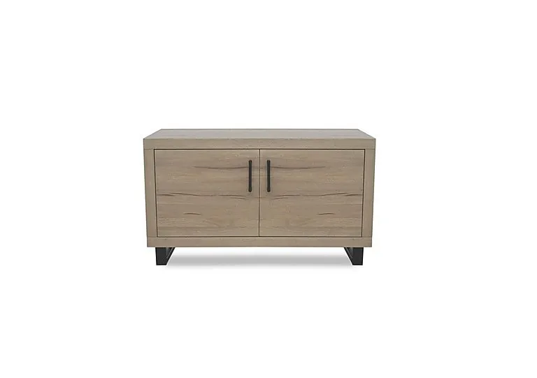 Terra Small 2 Door Sideboard - Vintage Grey
