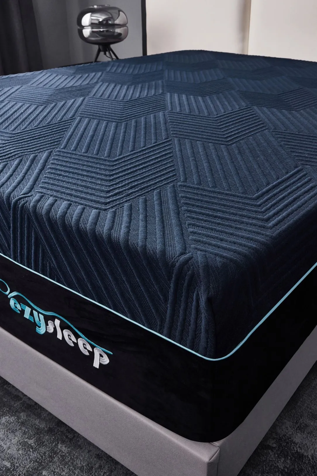 Ezysleep 24cm Memory Foam Support Mattress - 5 Year Warranty in Blue 2