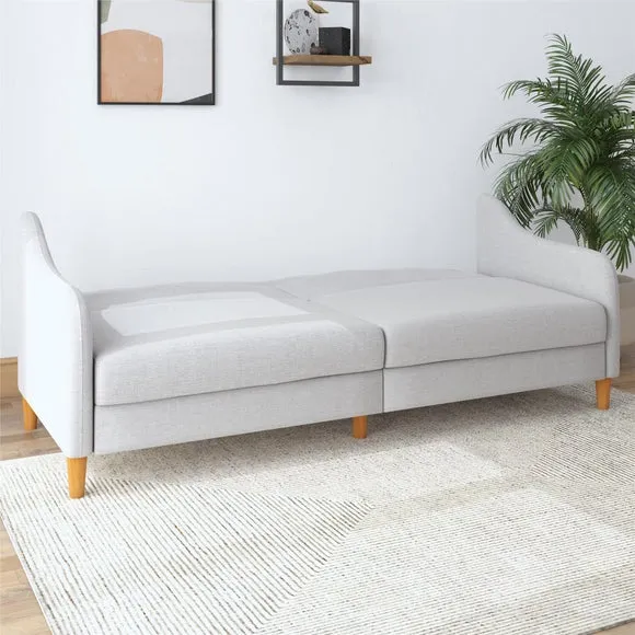 Jasper Linen Sprung Double Sofa Bed 2