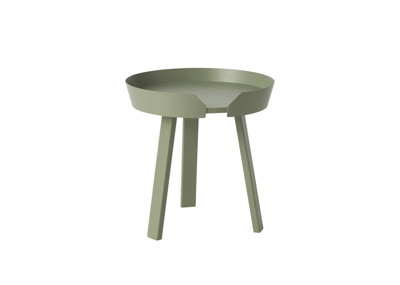 Muuto Around Coffee Table Small Dusty Green 1