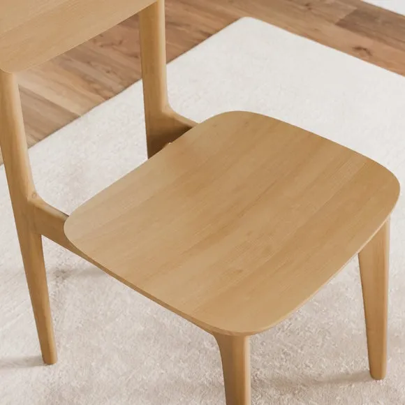 Malin Dining Chair, Oak 4