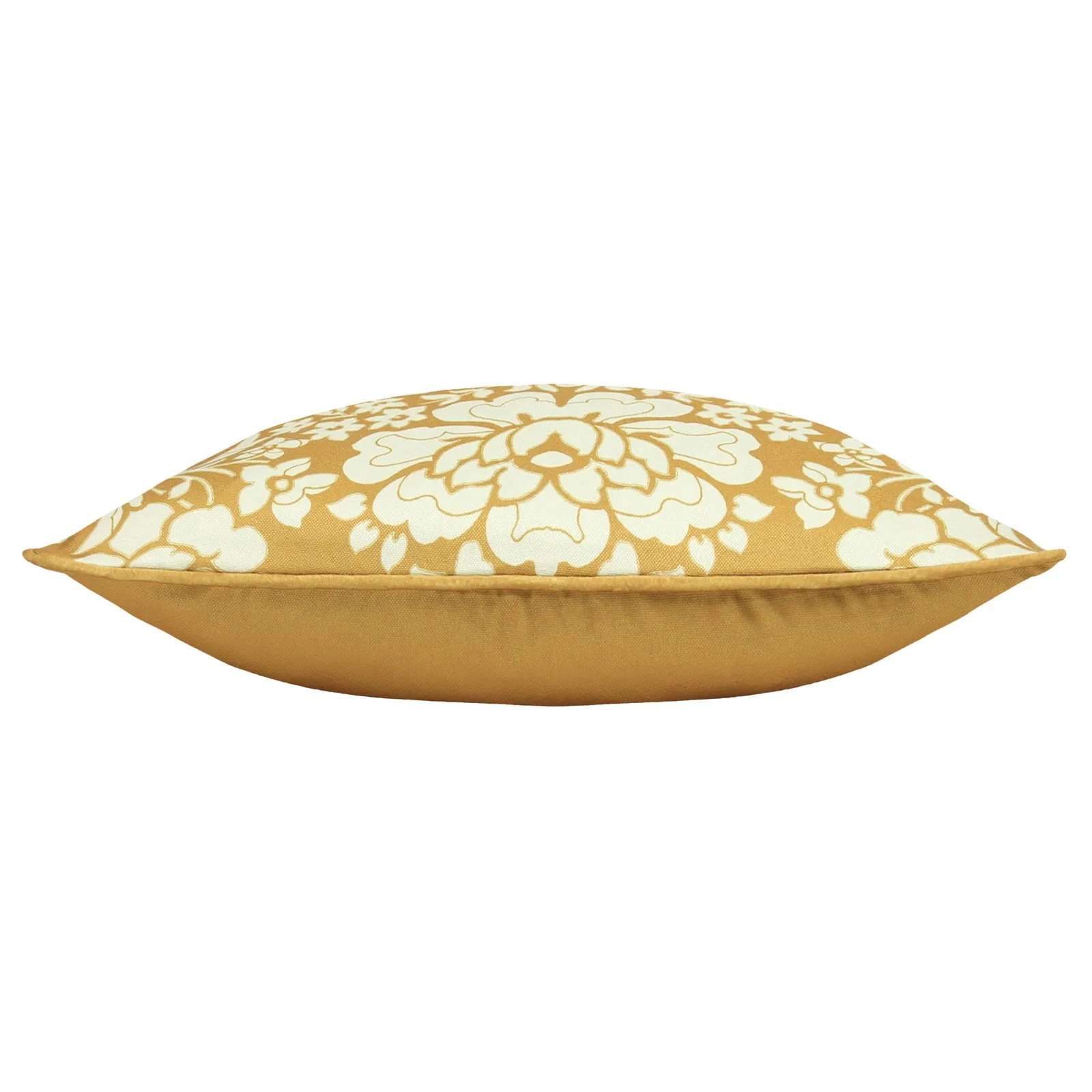 Paoletti Melrose Traditional Floral Cushion in Yellow 4