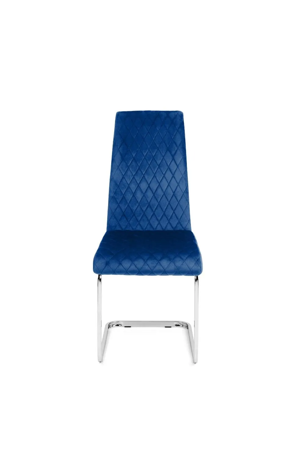 Julian Bowen Calabria Upholstered Dining Chair (Set of 4) in Blue 6