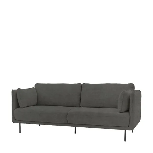 Derby 3 Seater Sofa, Velvet 2