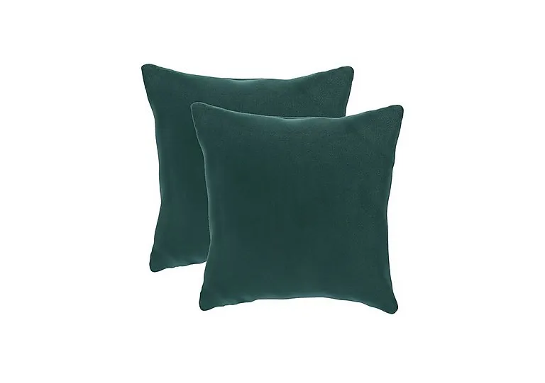 Pair of Small Scatter Cushions - Evening Teal