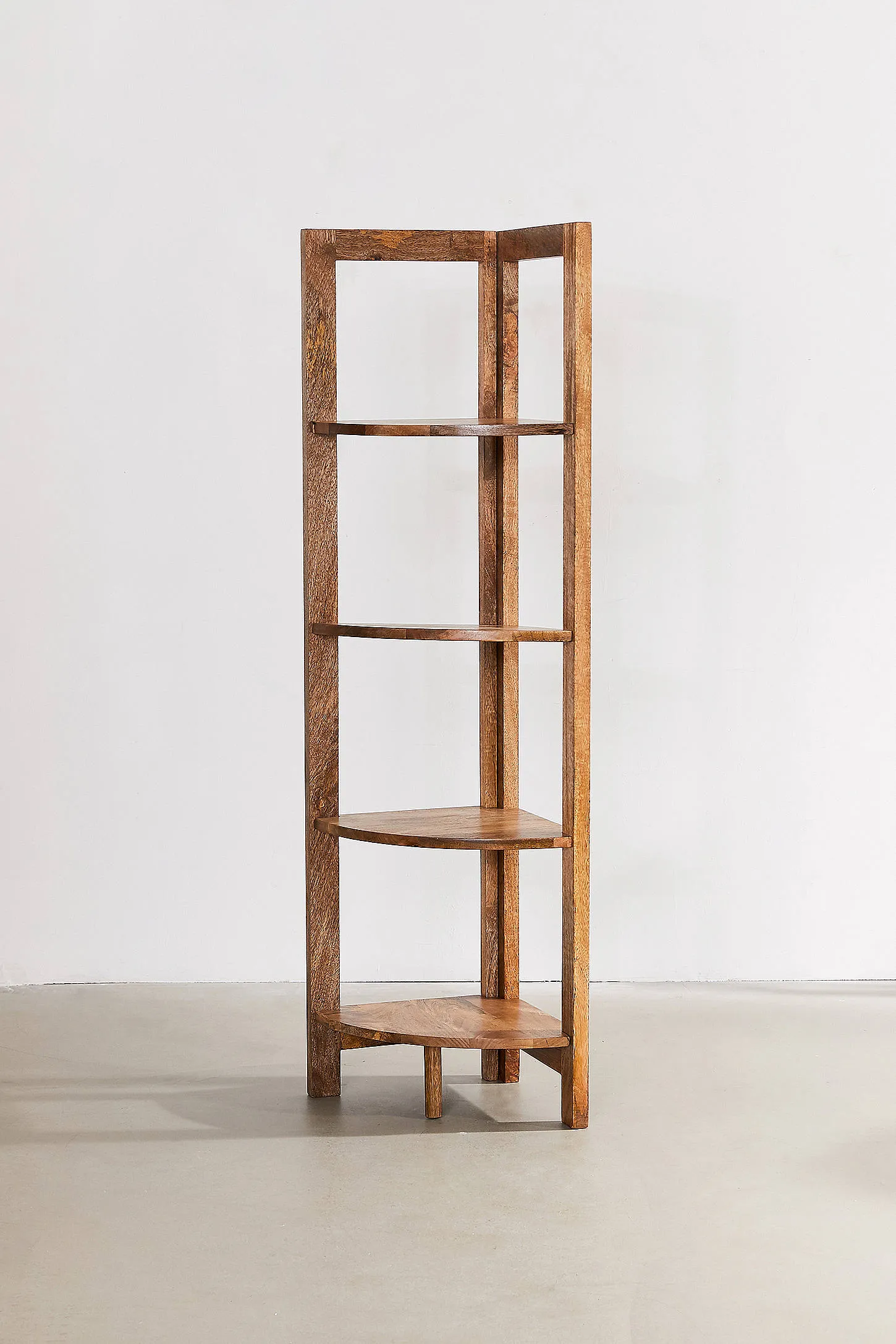 Mara Corner Bookshelf - Brown 3