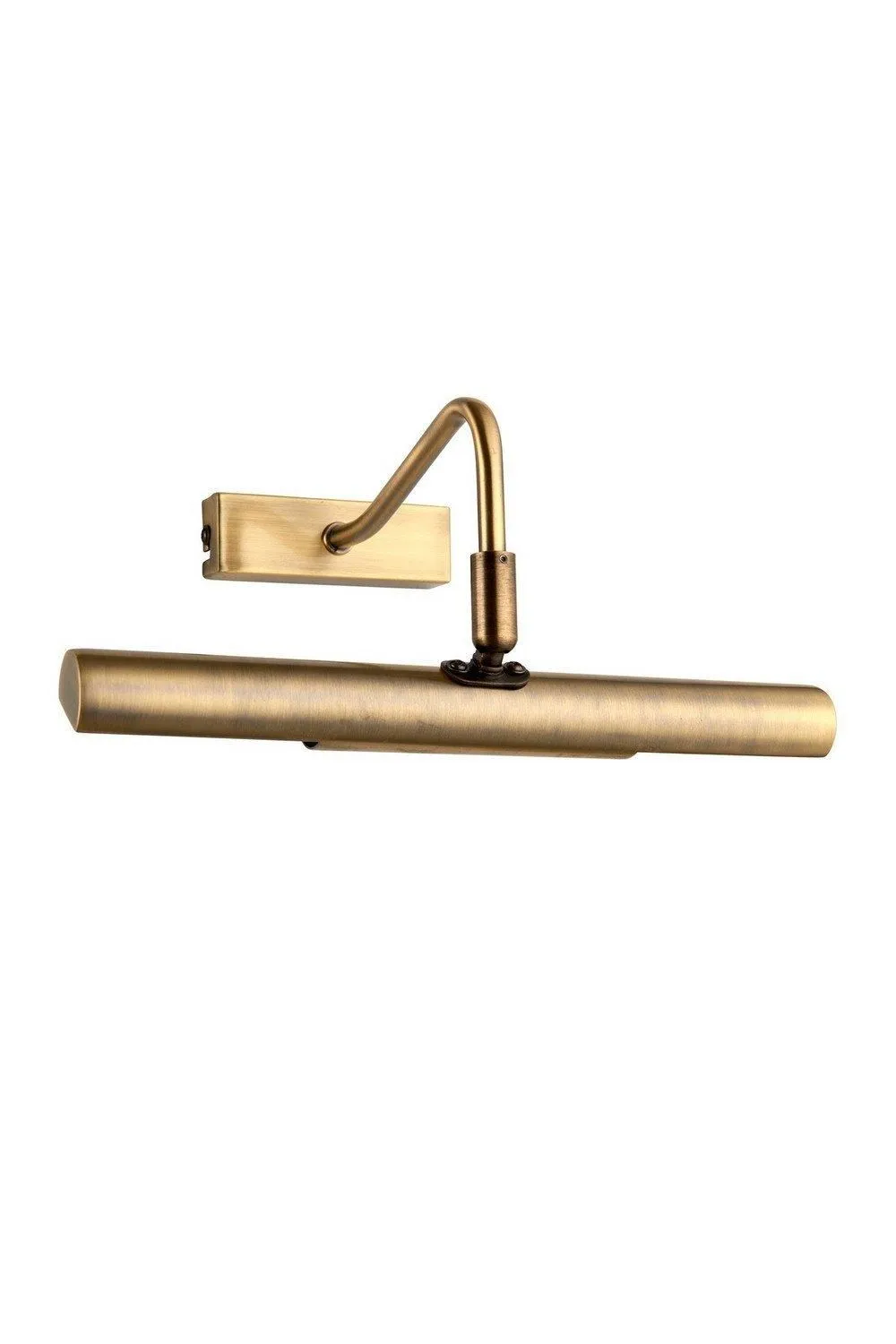 Netlighting Linton 2 Light Picture Wall LightAntique Brass G9 in Gold