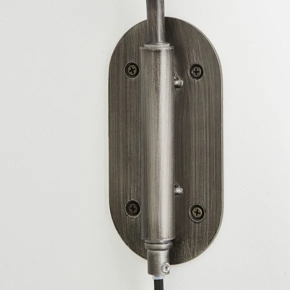 Braddy Arc Plug In Wall Light 3