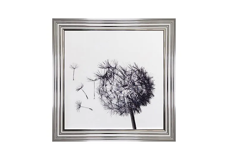 Blowing Dandelion Left Framed Picture