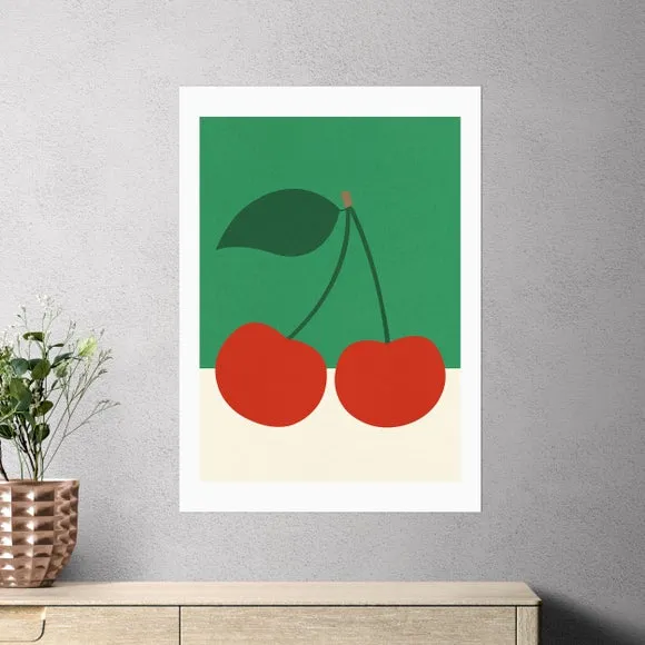 East End Prints Cherries by Rosi Feist 1