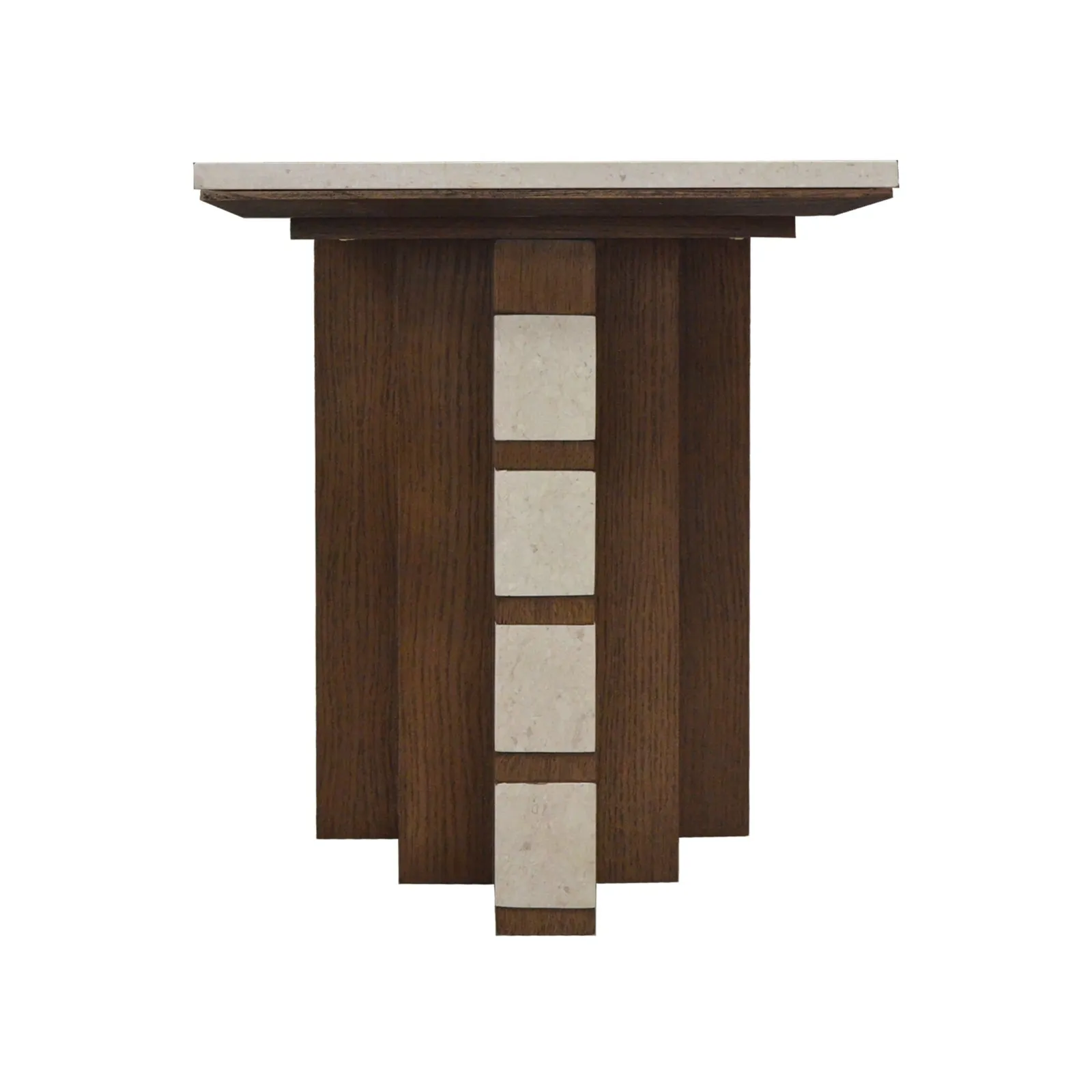 Laroque Side Table, Neutral Marble | Barker & Stonehouse 6