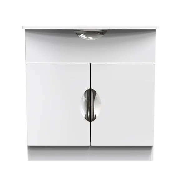 Rowe 2 Door 1 Drawer Small Sideboard 2