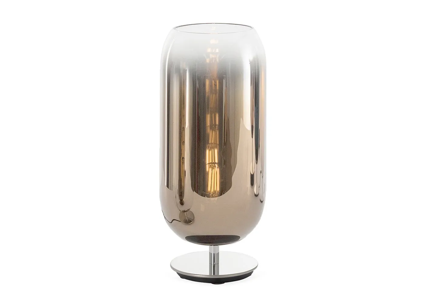 Artemide Gople Table Lamp Bronze & Chrome
