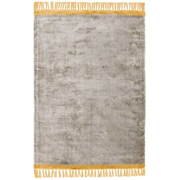 Elgin Rug  Silver and Mustard