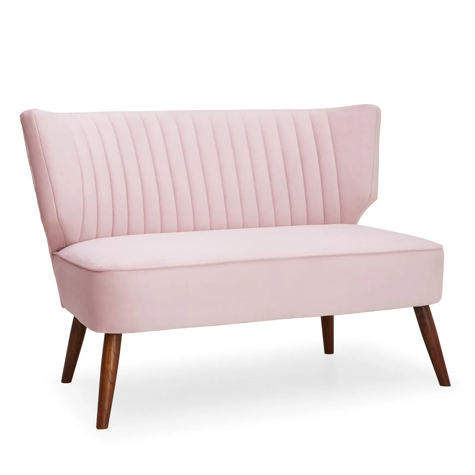 Eva 2 Seater Cocktail Sofa - Blush Pink Pink