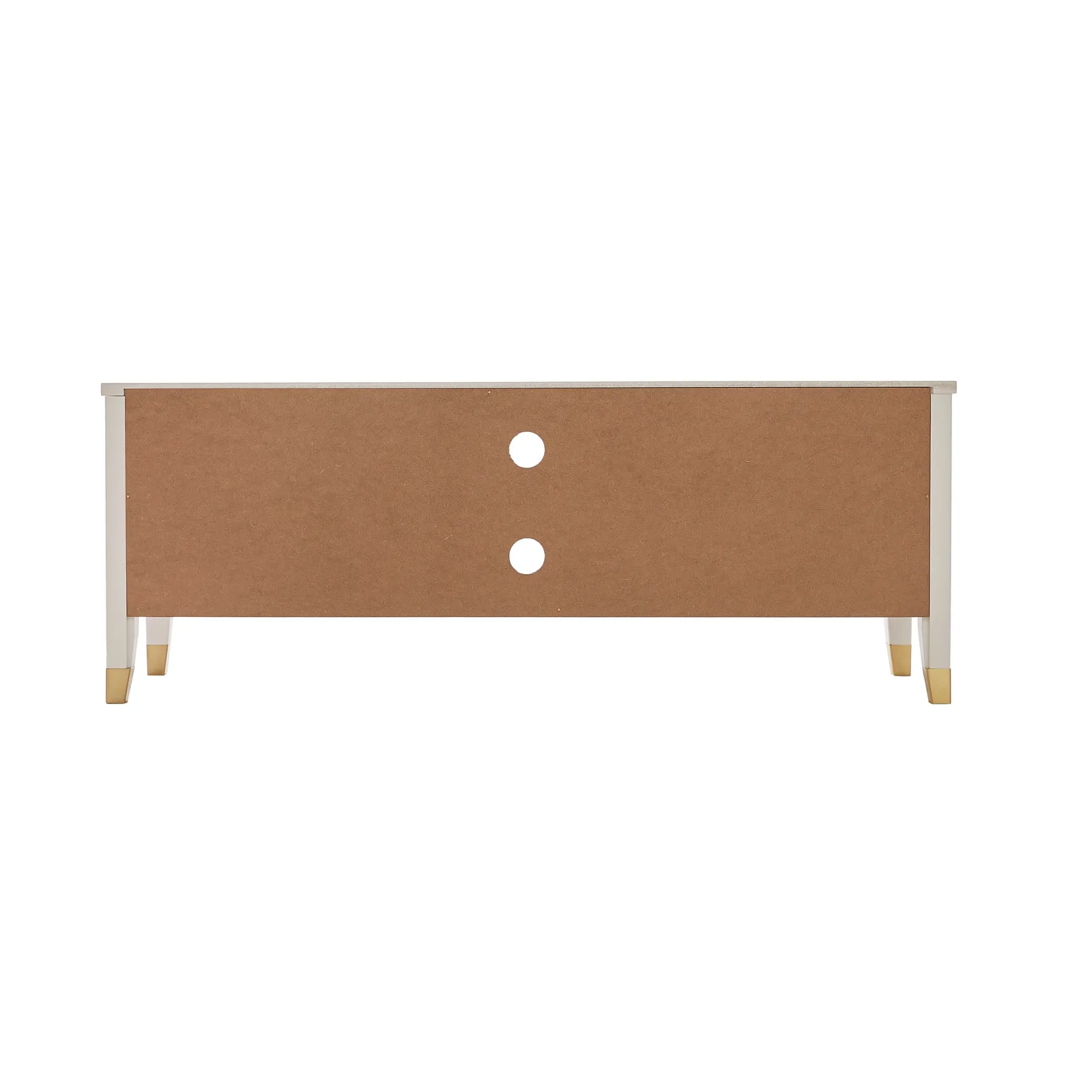 Cabinet Bits Palazzi 2 Door TV Unit H45 W120 D35cm in Off-White 5