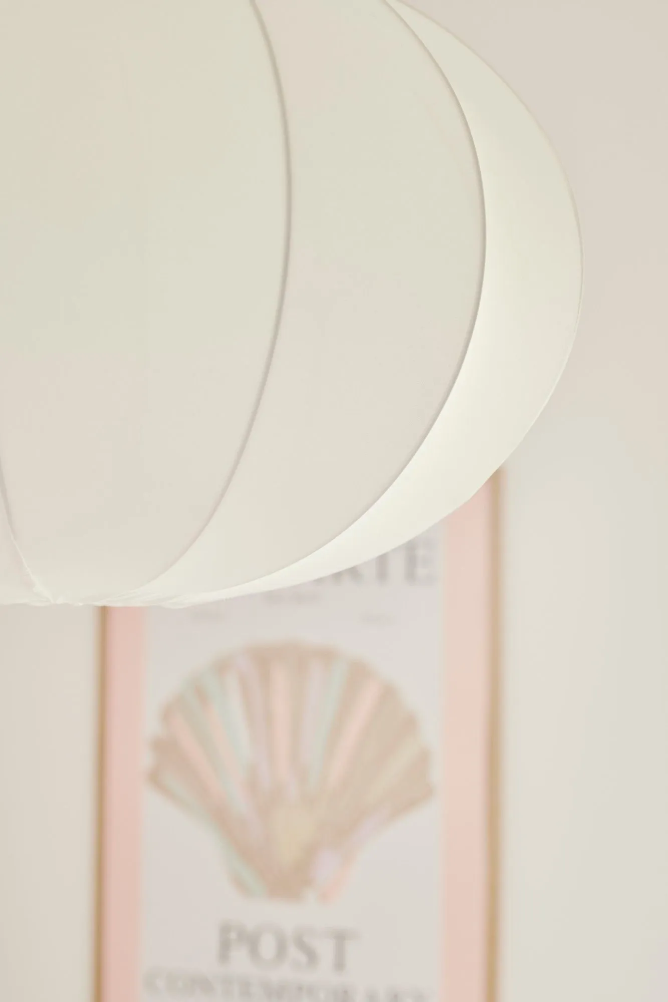 Nordlux Aeron Pendant Light White Textile E27 Mains 60cm 6