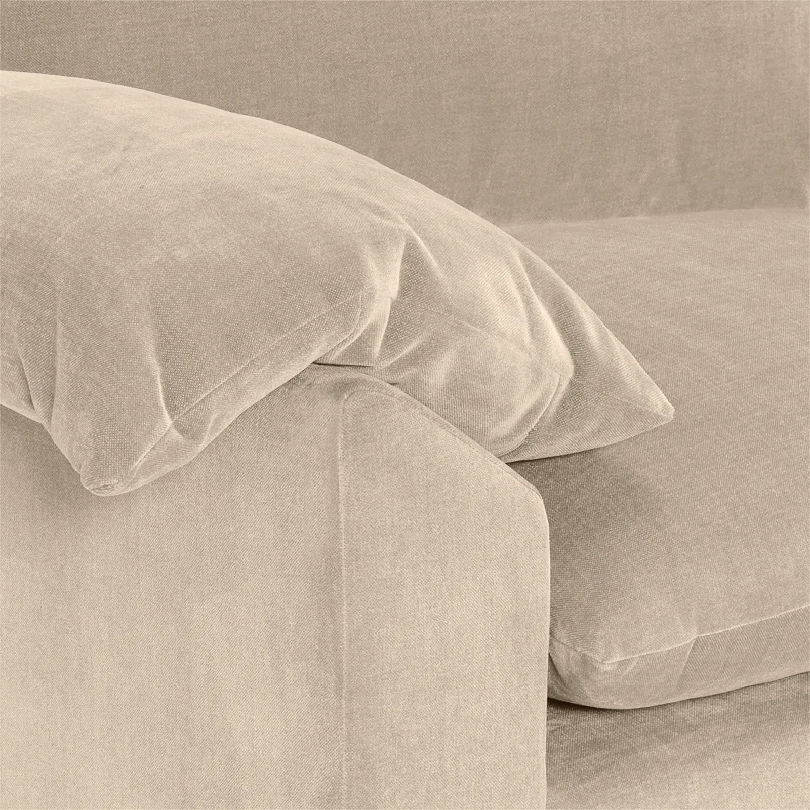 Hoxton Large Sofa, Neutral Fabric | Barker & Stonehouse 5