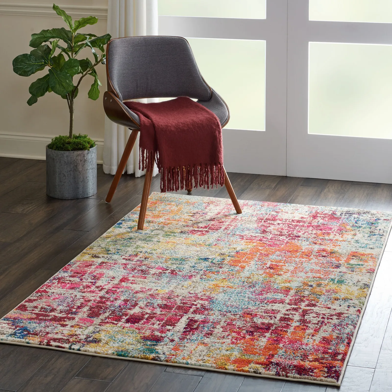 Pink Celestial Rug 1